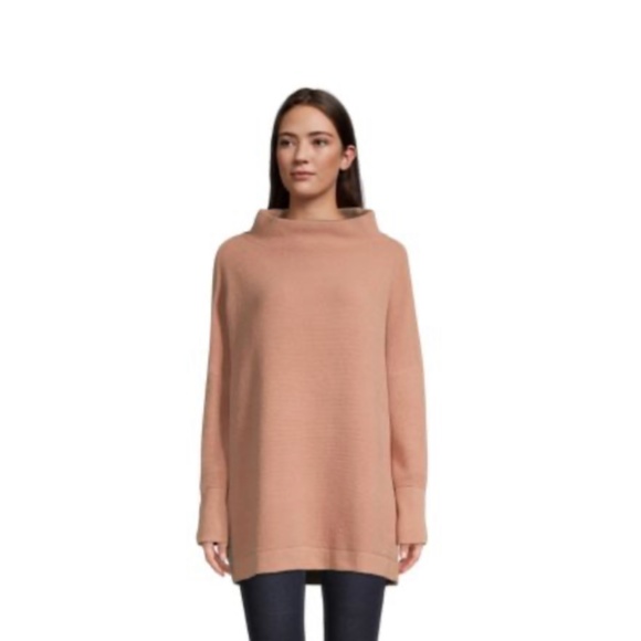 Free People Ottoman Tunic Coffee Cream Women Medium - Picture 2 of 7